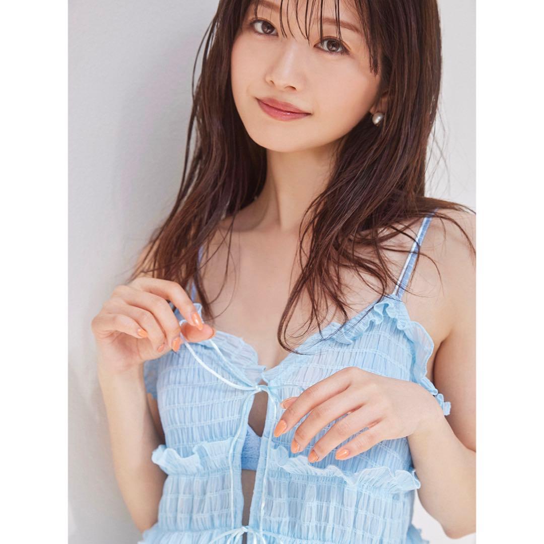 SNIDEL ワンピースセットビキニ ライトブルー