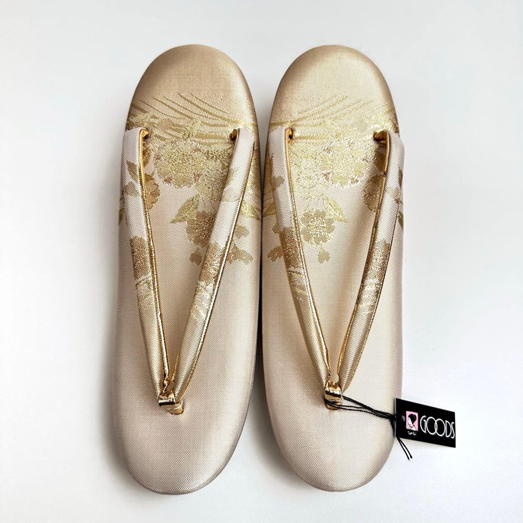 ばーです❣️【着物と帯 時流】Z25245◆新品 草履バッグセット◆