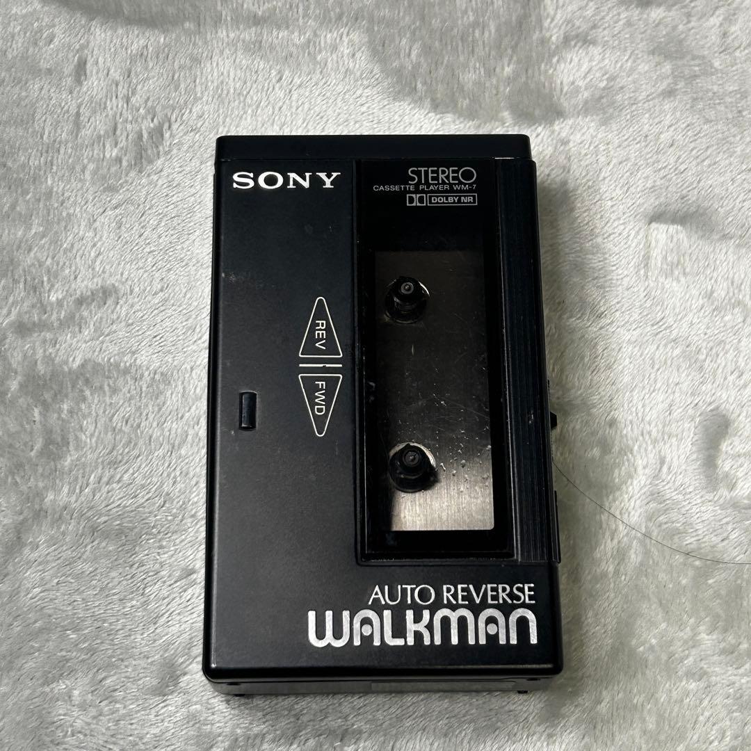 【希少/通電確認済】SONY WM-7 カセットウォークマン ※要整備・ジャンク