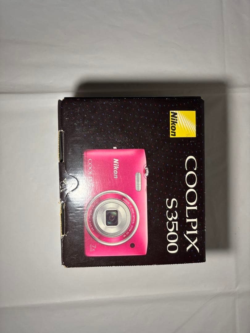 Nikon COOLPIX S3500 ピンク 取扱説明書付き
