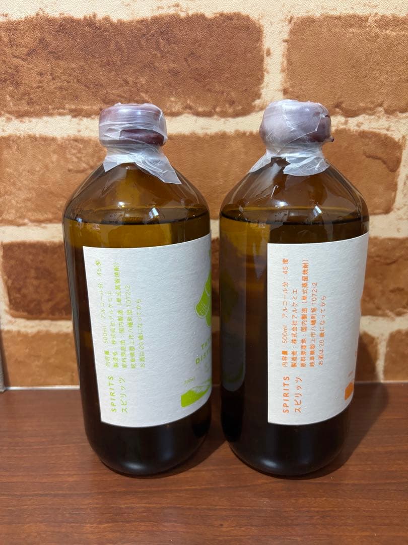 アルケミエ辰巳蒸留所　ジン　犬啼　橘　洋梨　　wiskey lovers