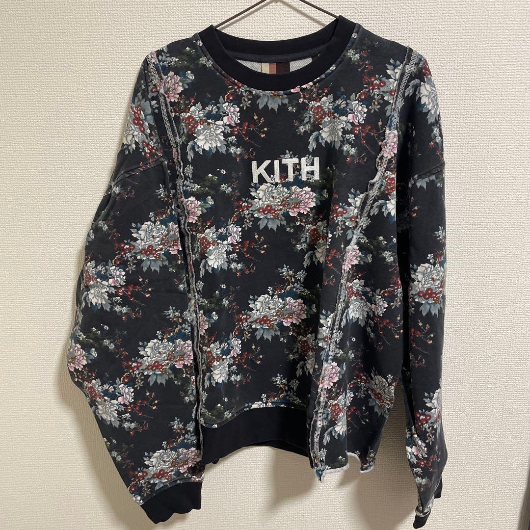 KITH Floral Panel Crewneck Mサイズ美品