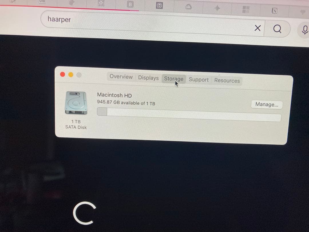中古品iMac Retina 4K 21.5インチ (2015) 本体　箱なし