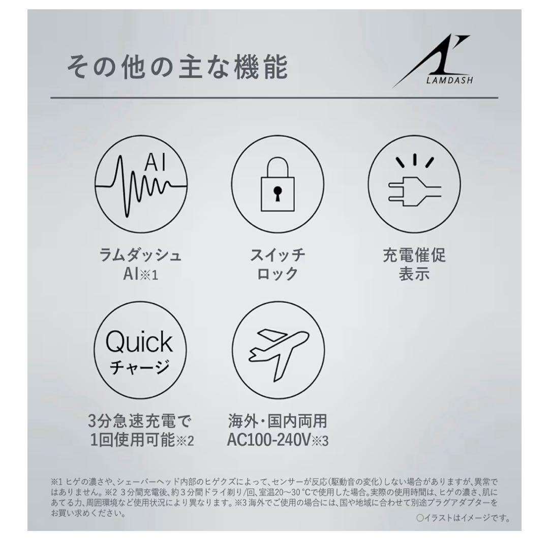 Panasonic メンズシェーバー ES-LT2CK