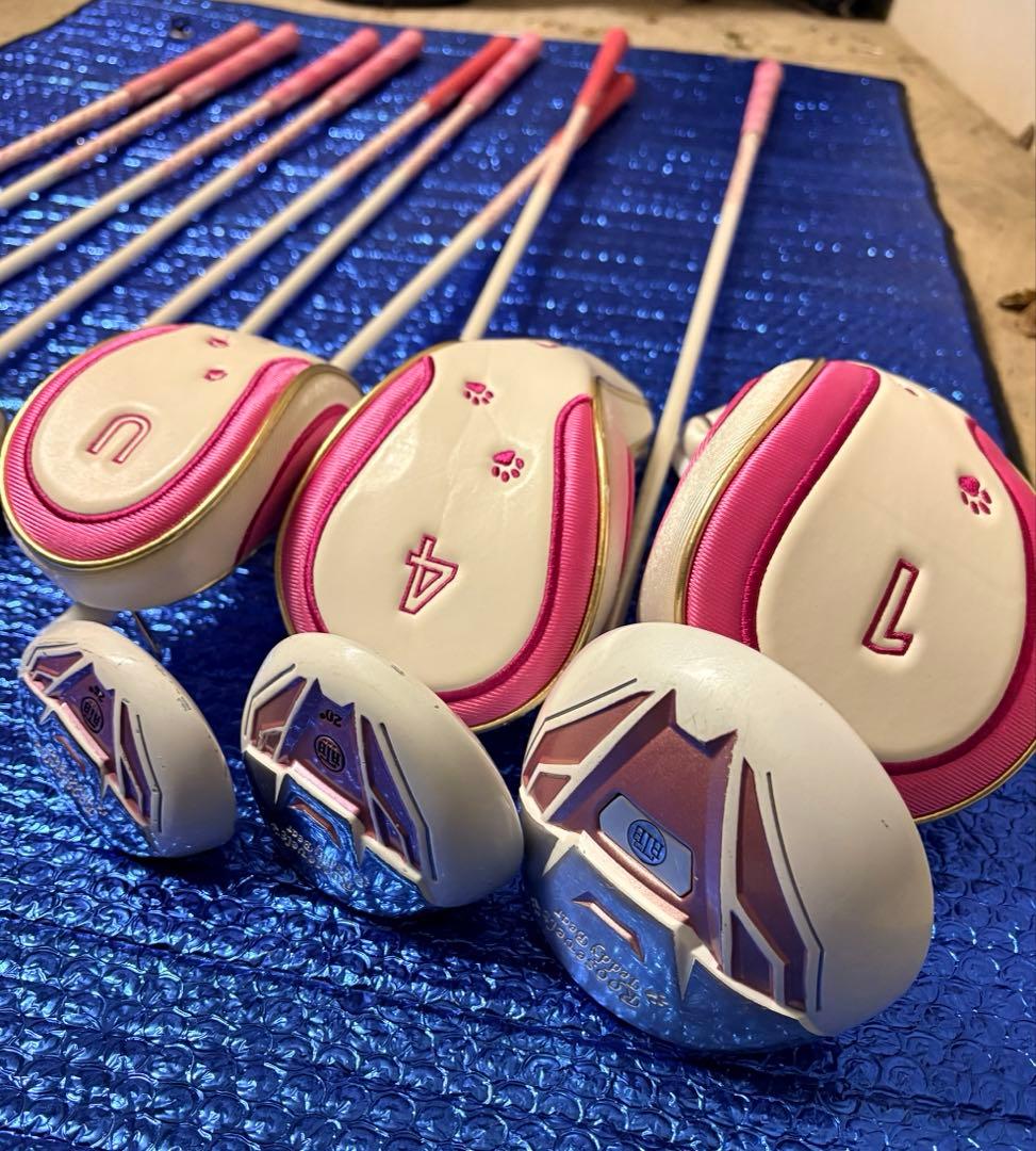 ゴルフ　フルセット　10本　レディース