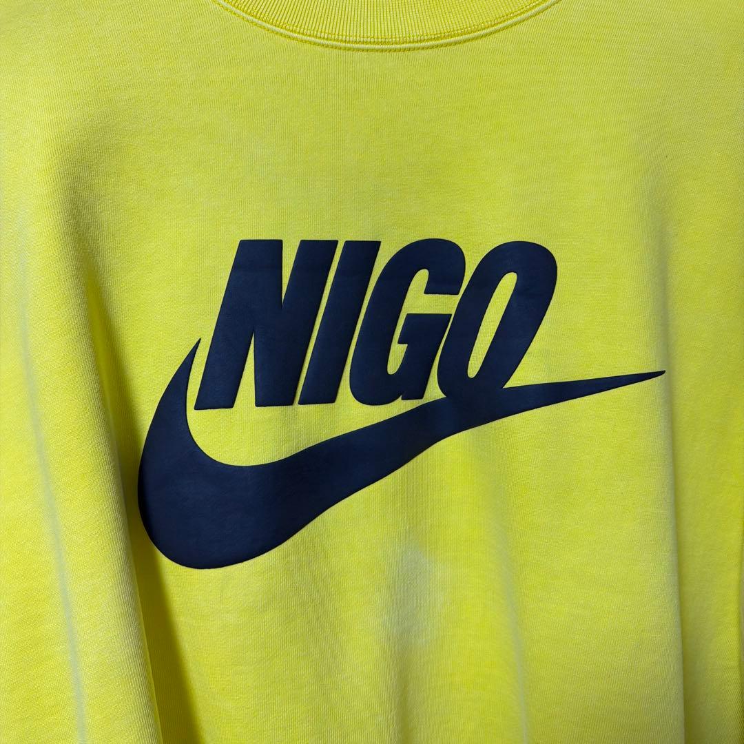 ニゴー x ナイキ NRG クルー フリース \"イエロー\"（NIGO）