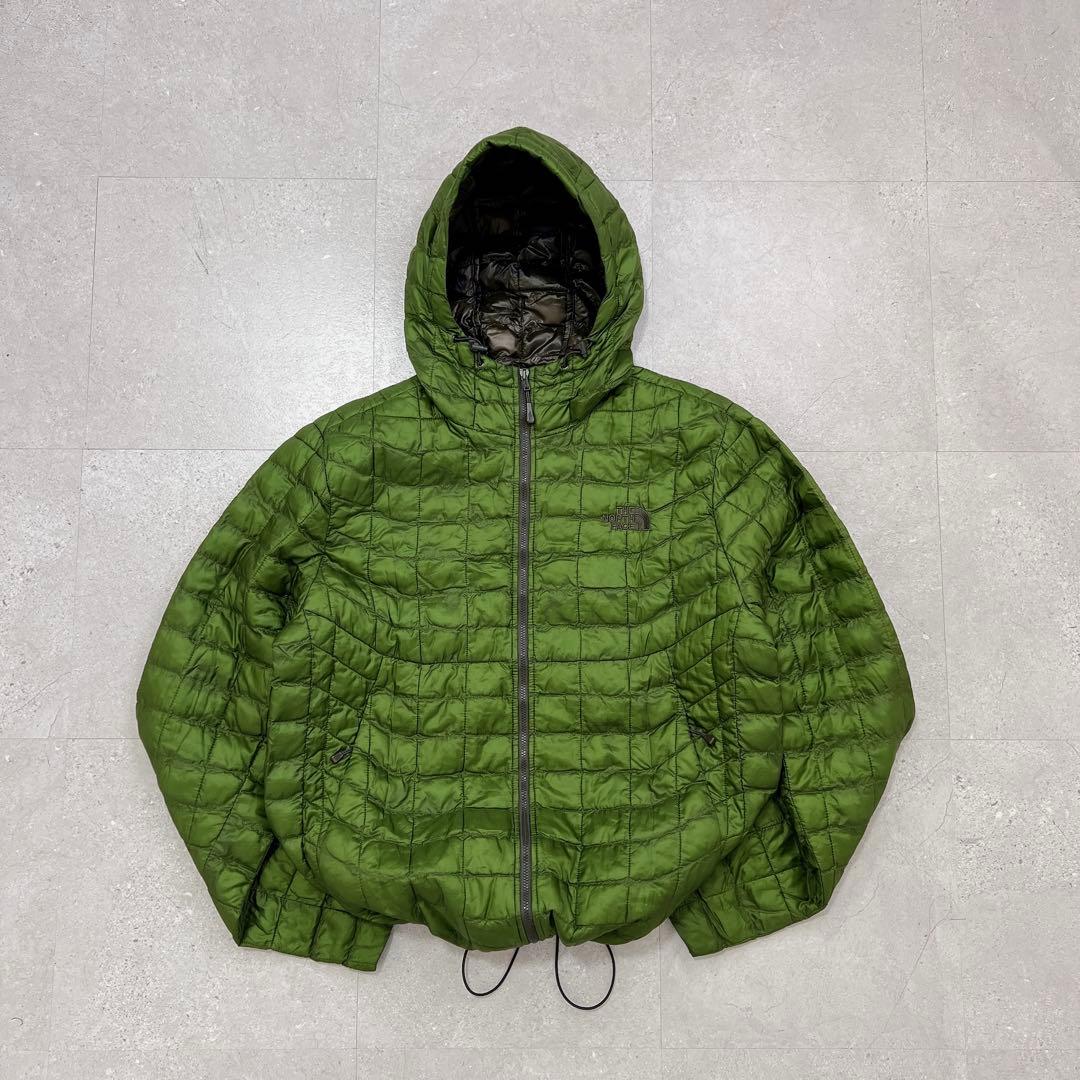 【廃盤】the north face down jacket green