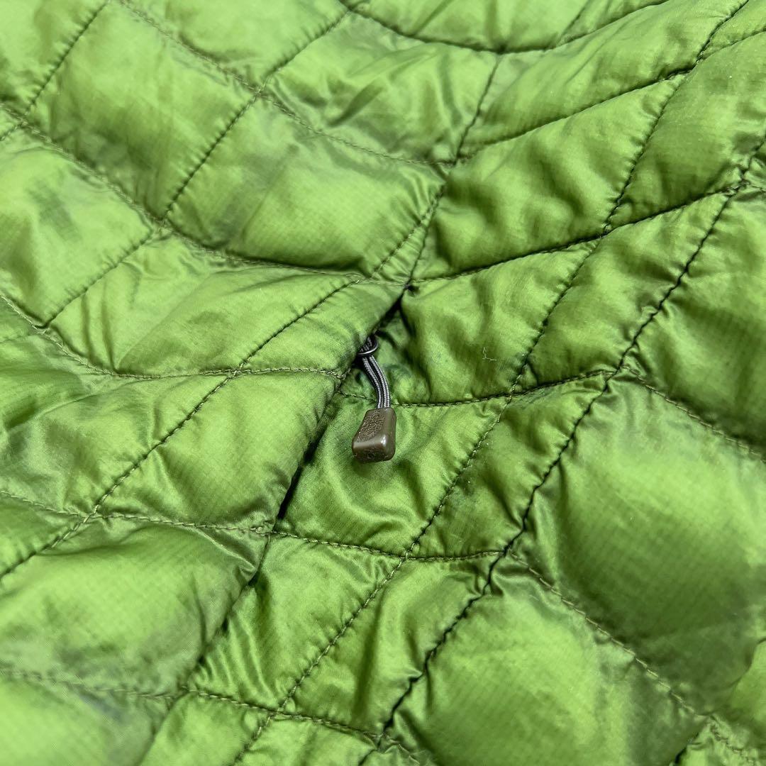 【廃盤】the north face down jacket green