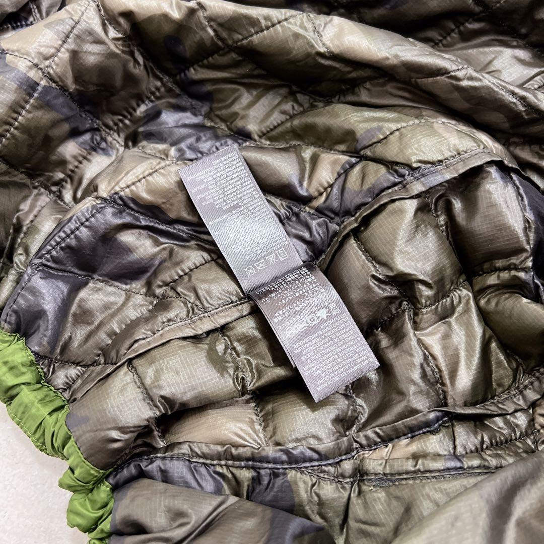 【廃盤】the north face down jacket green