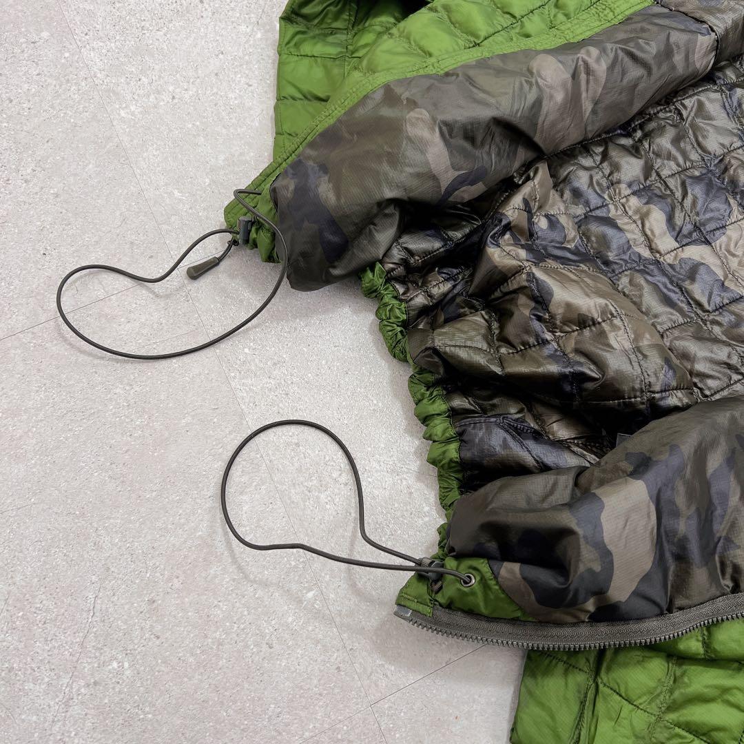 【廃盤】the north face down jacket green