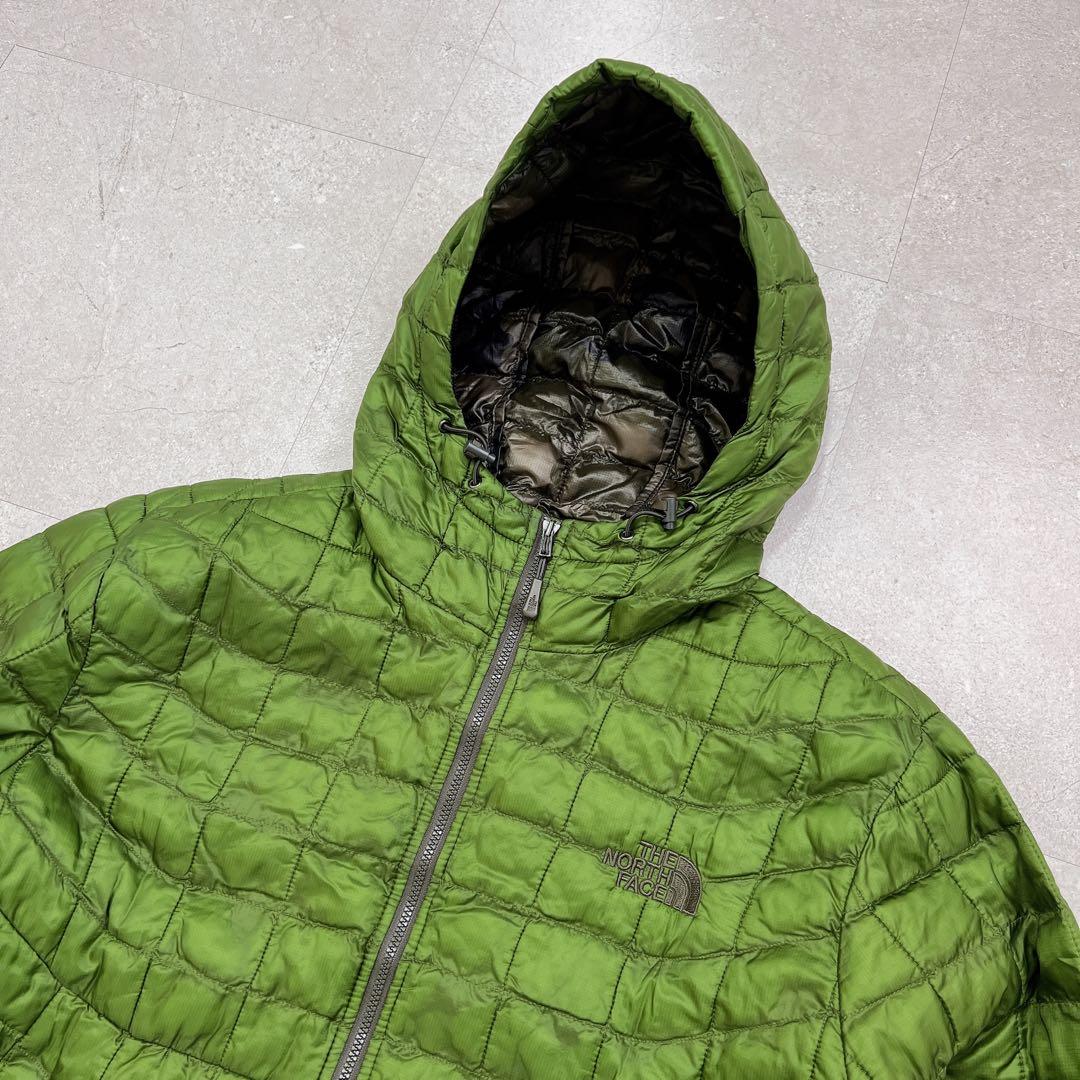 【廃盤】the north face down jacket green