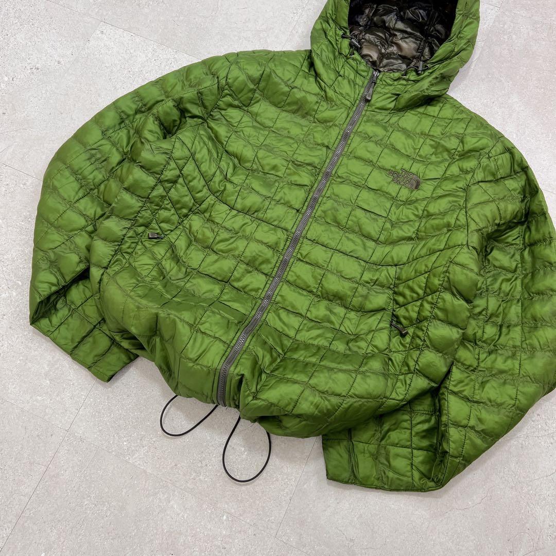 【廃盤】the north face down jacket green