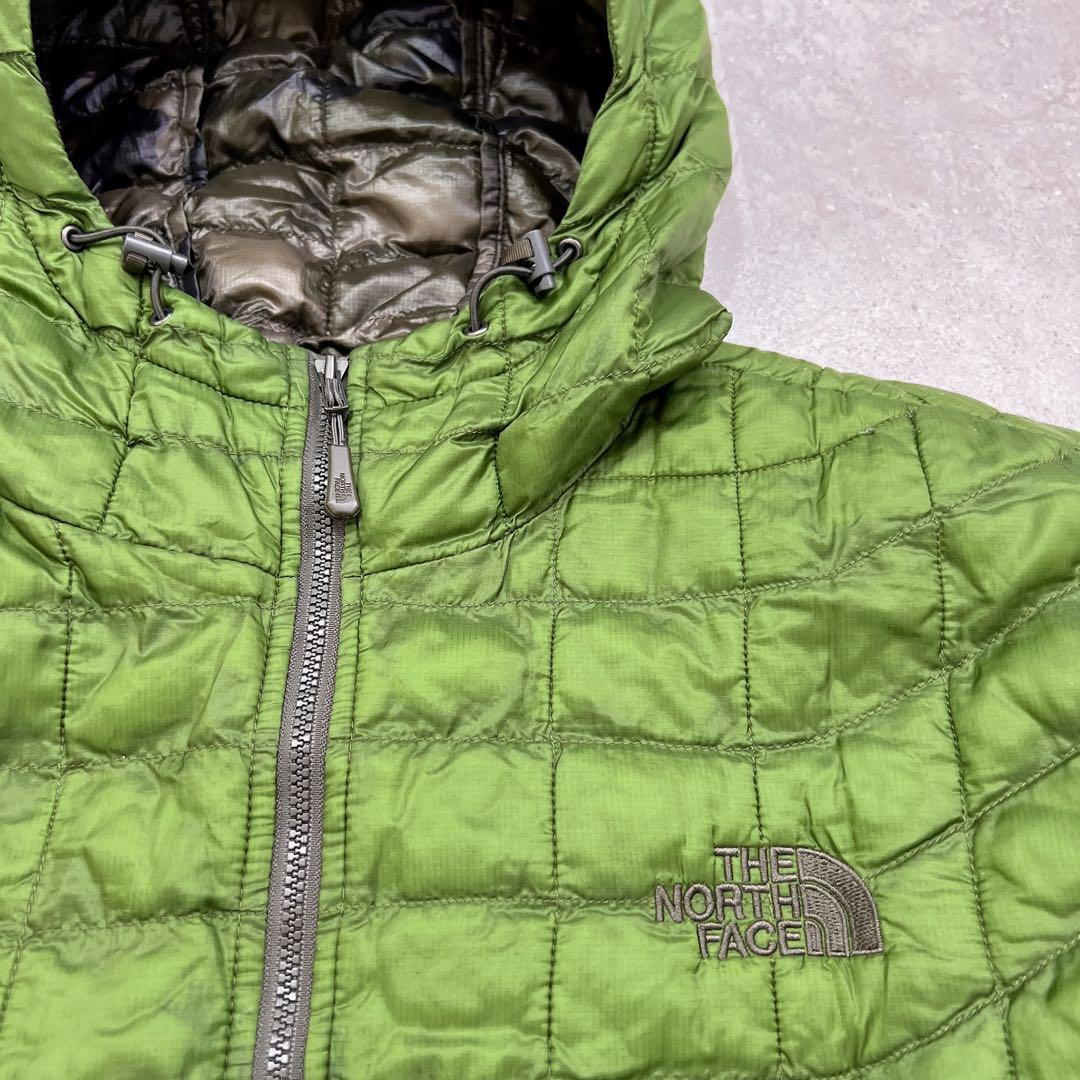 【廃盤】the north face down jacket green