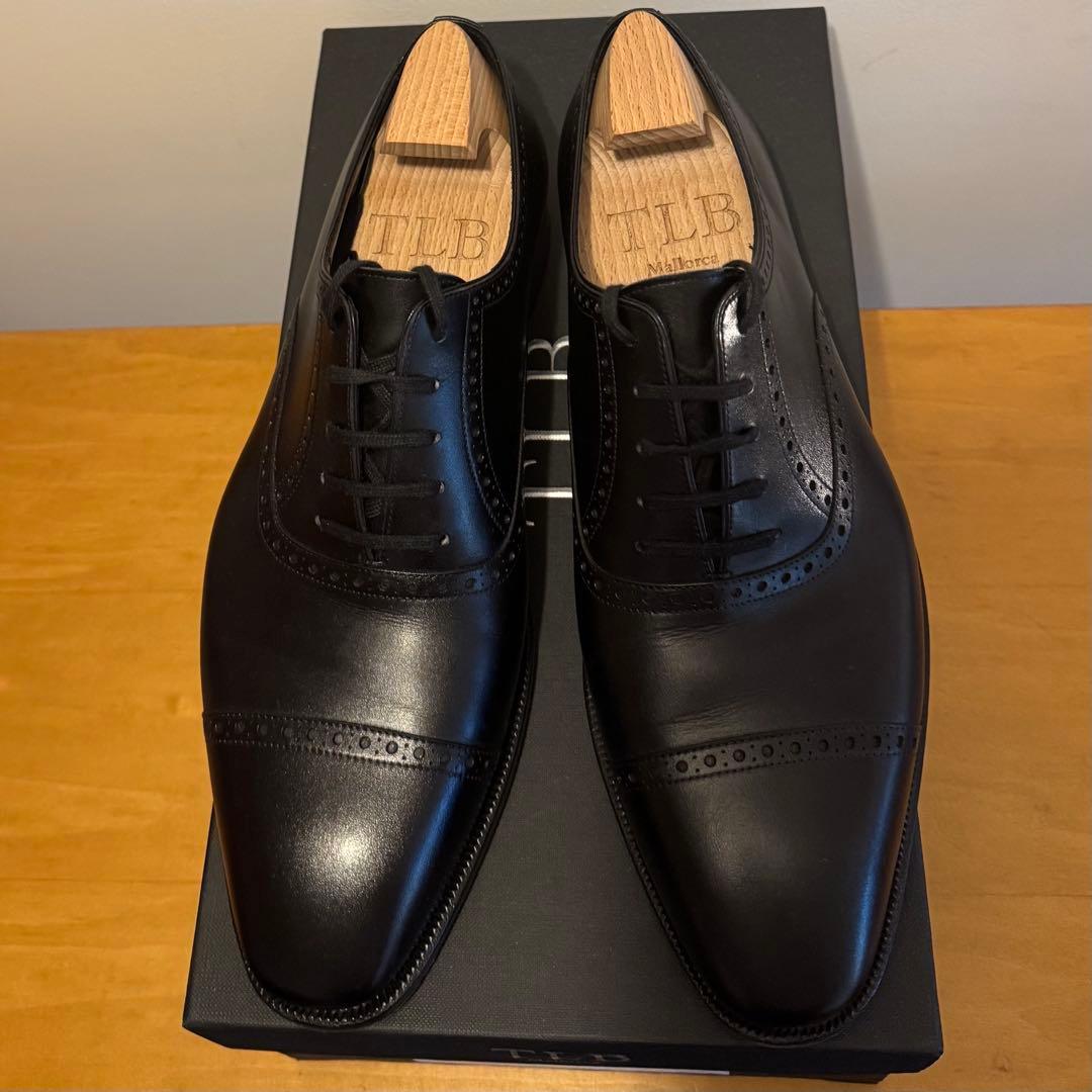 わ*い様 TLB Van Gogh ブラックドレスシューズ 206 UK6