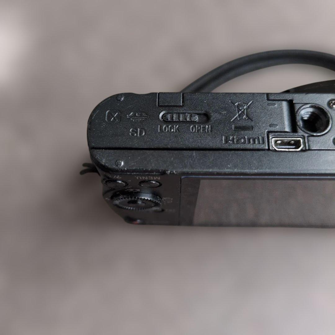 【ジャンク品】SONY DSC-WX300　デジタルカメラ　ブラック　黒　ソニー