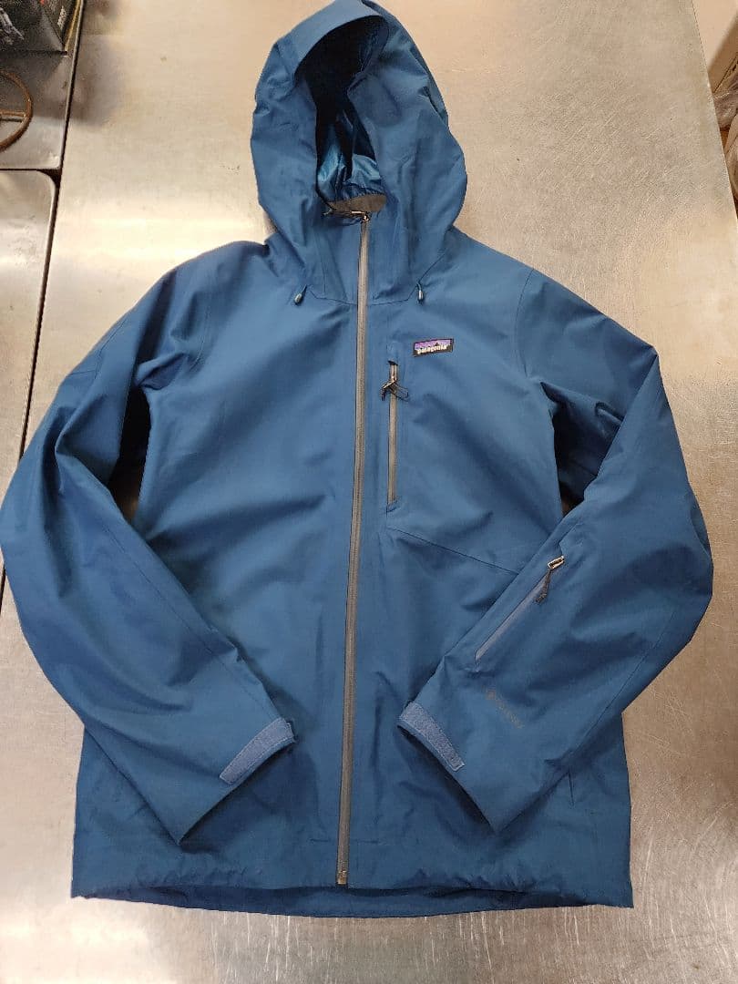 Patagonia 青 フード付きジャケット