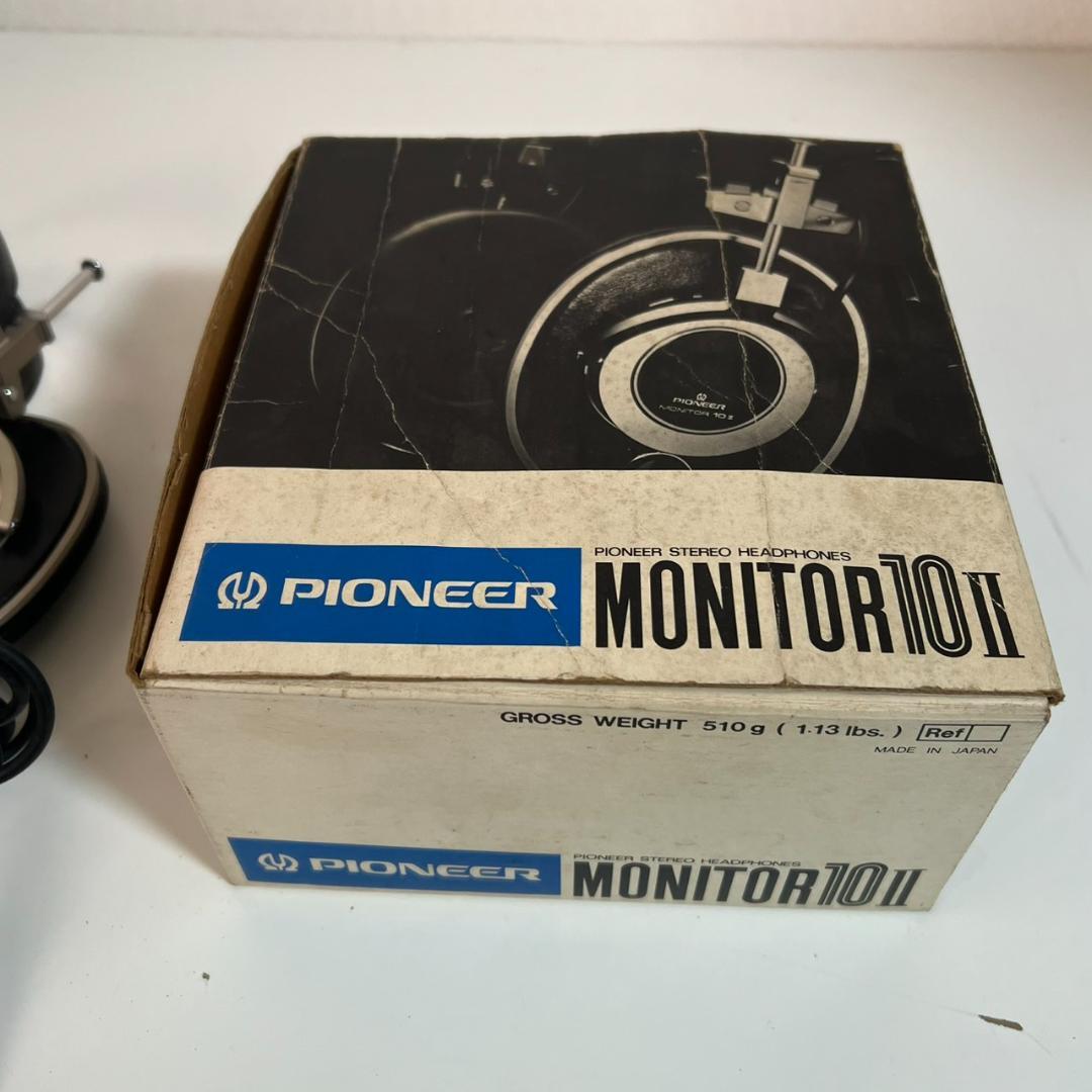 【希少/レトロ】Pioneer MONITOR 10 II ヘッドホン 元箱付