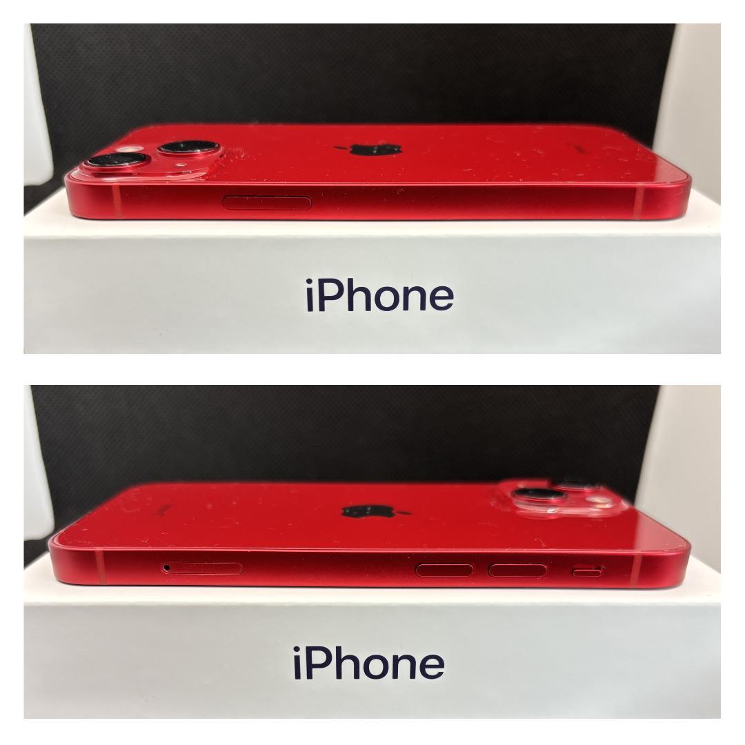 【美品】iPhone 13 mini 赤 128GB SIMフリー