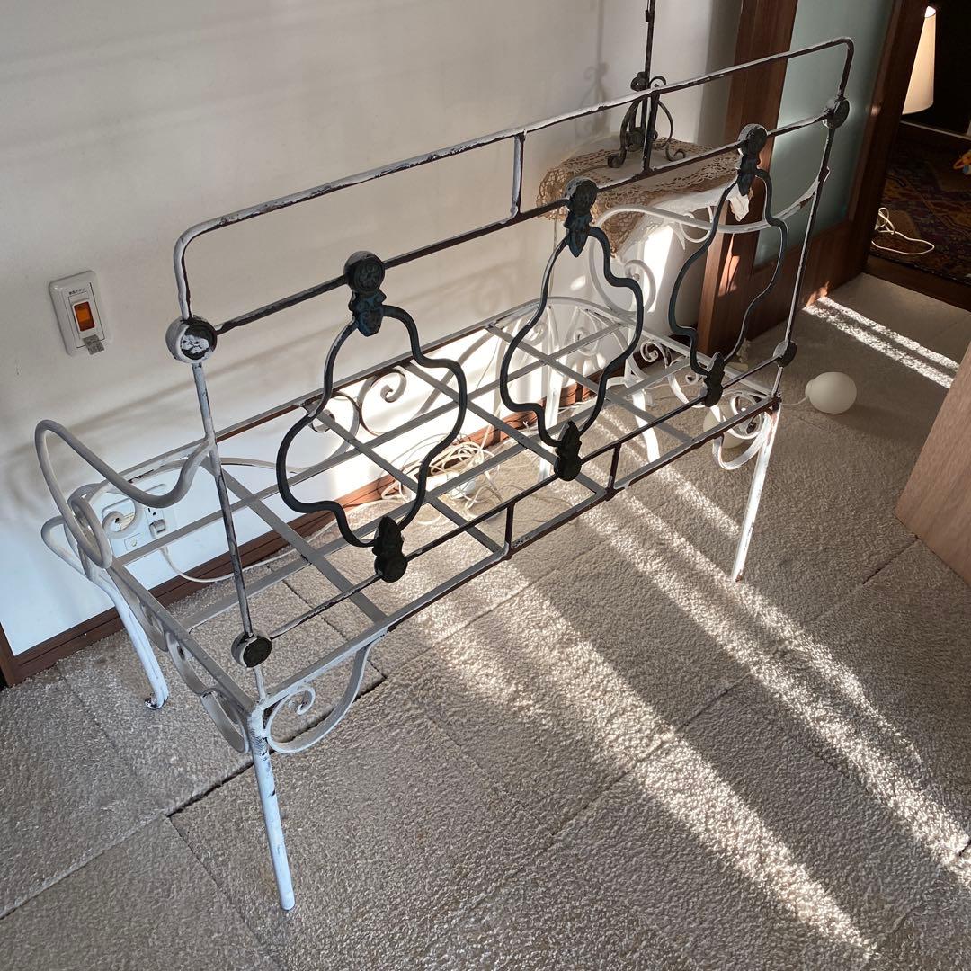 アンティーク　アイアンベンチ