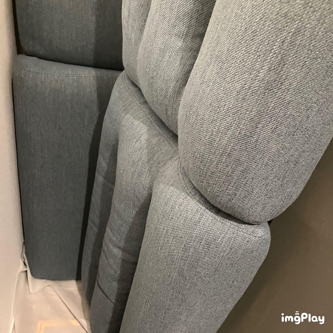 3月末まで掲載★送料込み・美品★ニトリ3人掛け布張りソファ