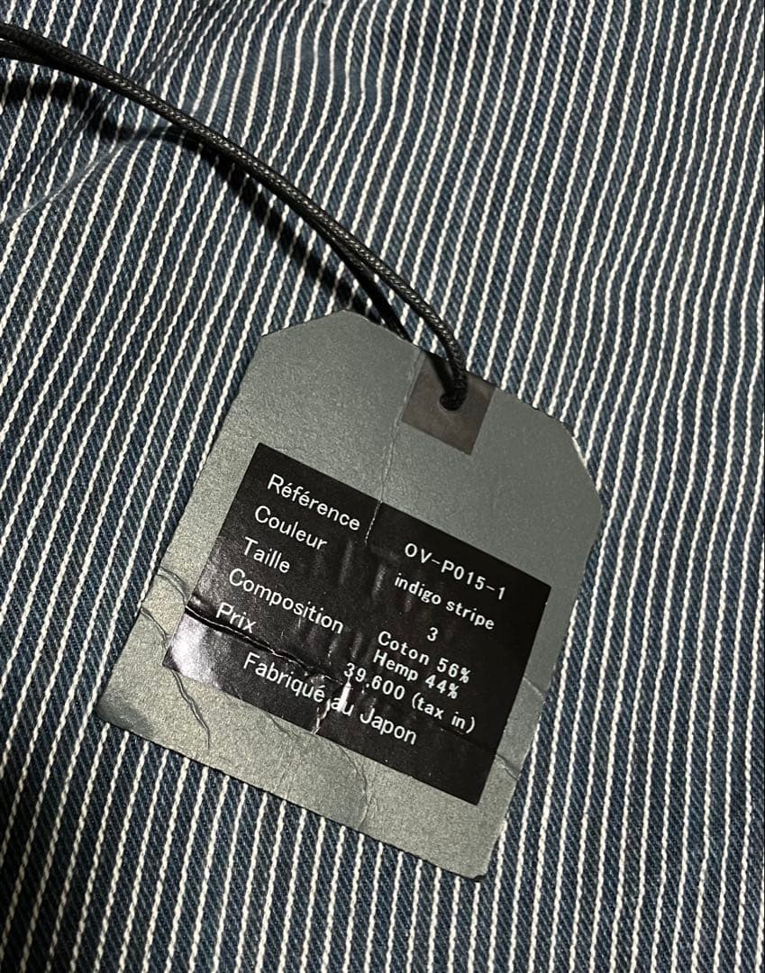 【OUTIL】VESTE CAEN & PANTALON BOGYセットアップ