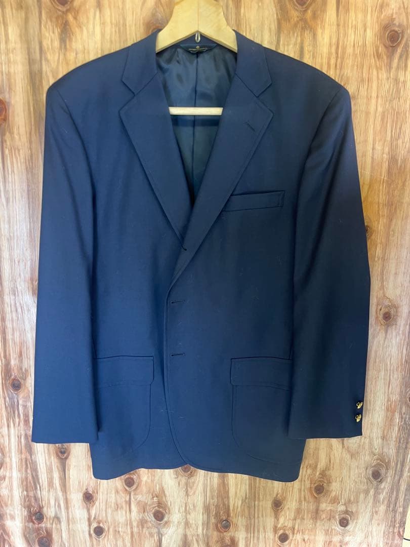 黒*ー様 Brooks Brothers ネイビー テーラードジャケット