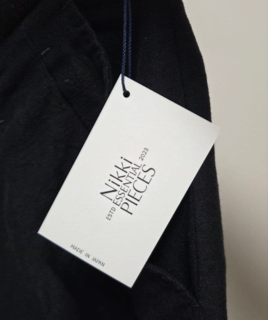 【Nikki】W/LI 2TUCK WIDE TAPERED　スラックス