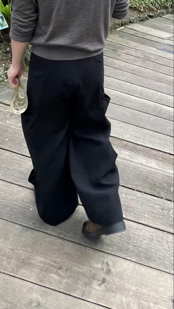 Goat essence TUCK SIDE POCKET PANTS サイズ3