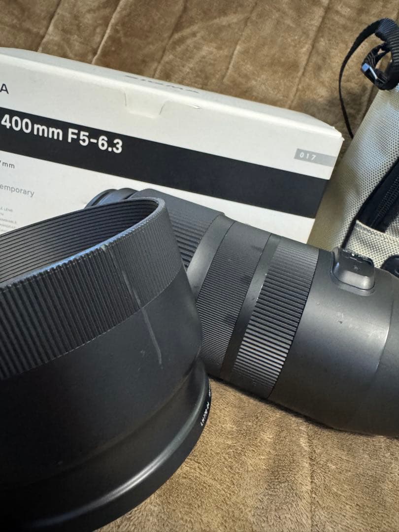 SIGMA 100-400mm F5-6.3 DG レンズ　キャノン