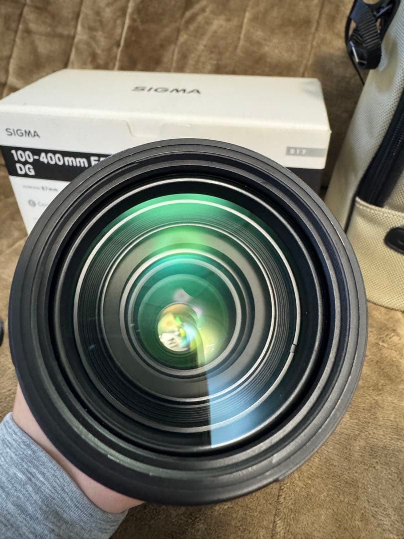 SIGMA 100-400mm F5-6.3 DG レンズ　キャノン
