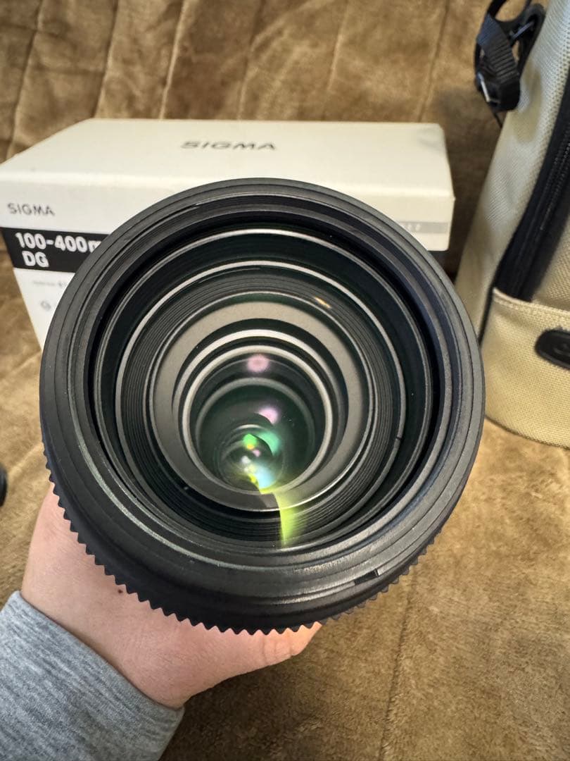 SIGMA 100-400mm F5-6.3 DG レンズ　キャノン