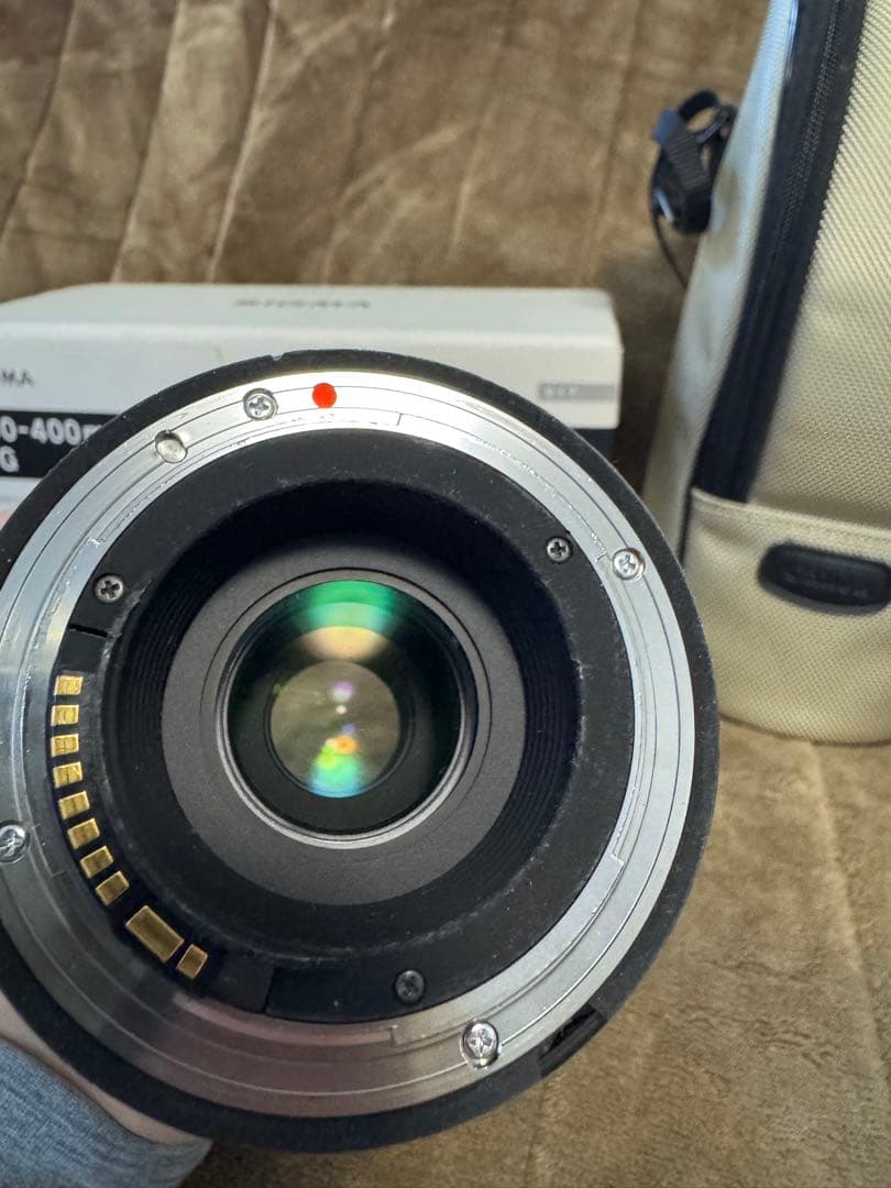 SIGMA 100-400mm F5-6.3 DG レンズ　キャノン