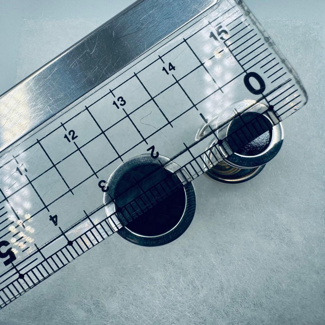 ポワールTIFFANY&CO. カーボンサークルカフスリンクス SV925