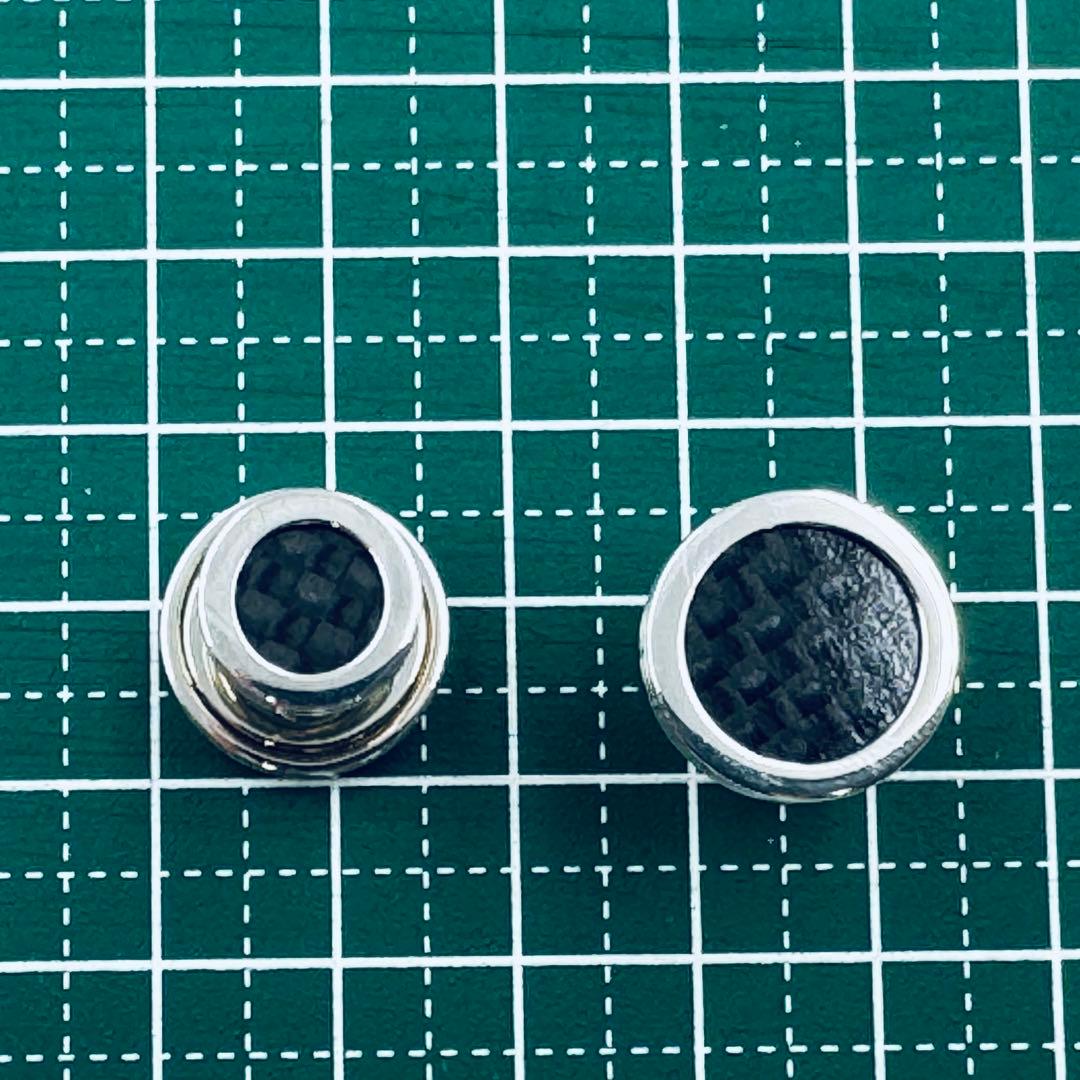 ポワールTIFFANY&CO. カーボンサークルカフスリンクス SV925