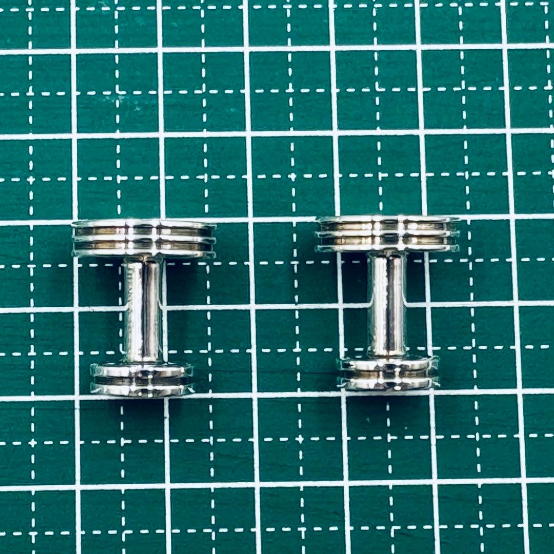 ポワールTIFFANY&CO. カーボンサークルカフスリンクス SV925