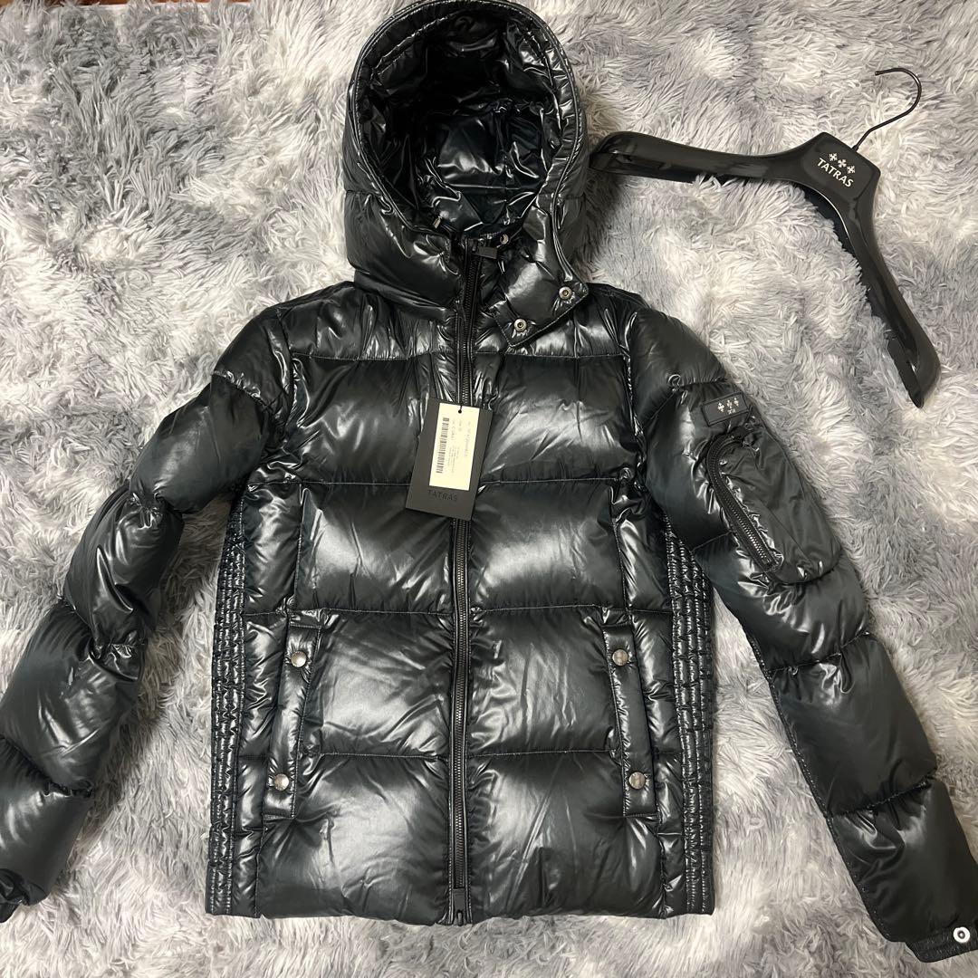 TATRAS フード付きダウンジャケット 02 C.GRAY