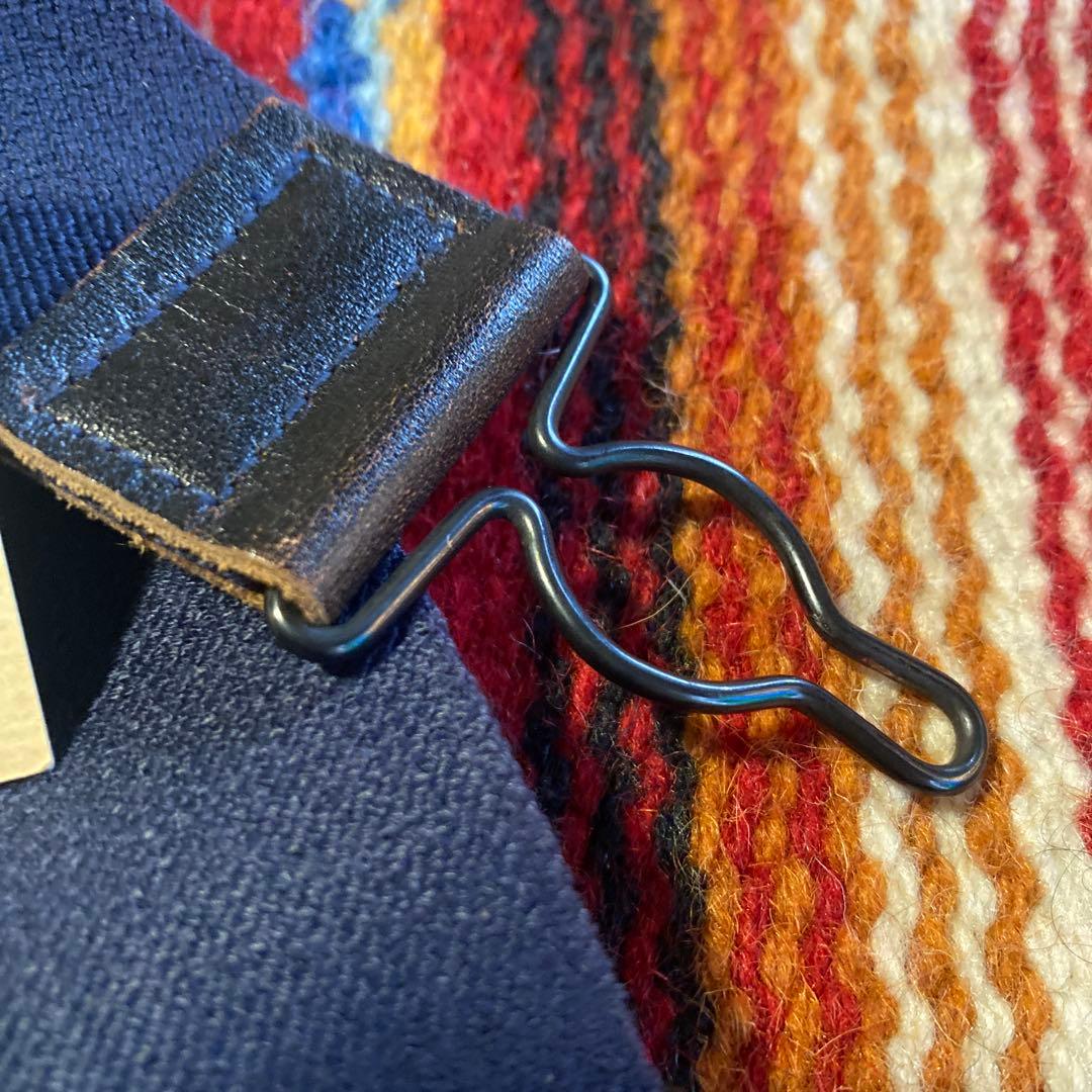 Buzz Rickson's サスペンダー ネイビー FREE