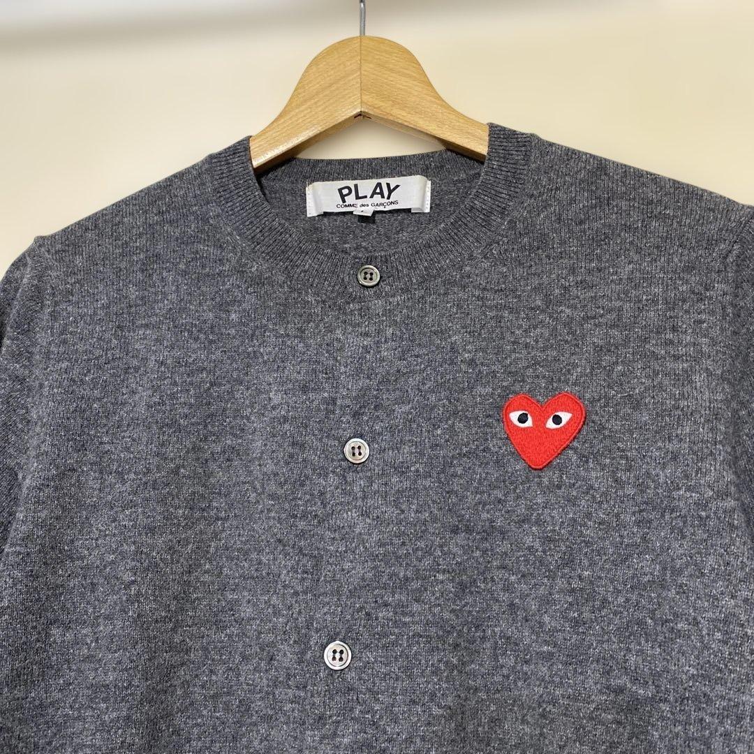 PLAY COMME des GARCONS カーディガン ギャルソン ニット
