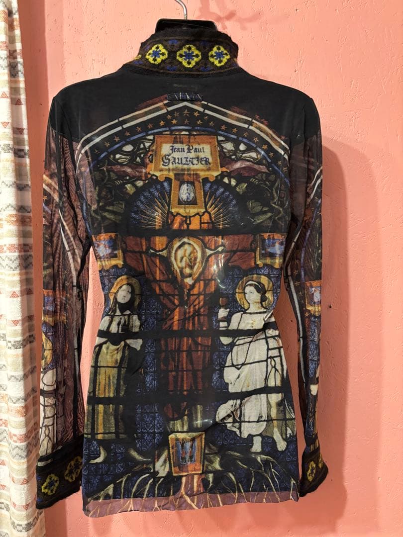 Jean Paul Gaultier パワーネット　ハイネック 40