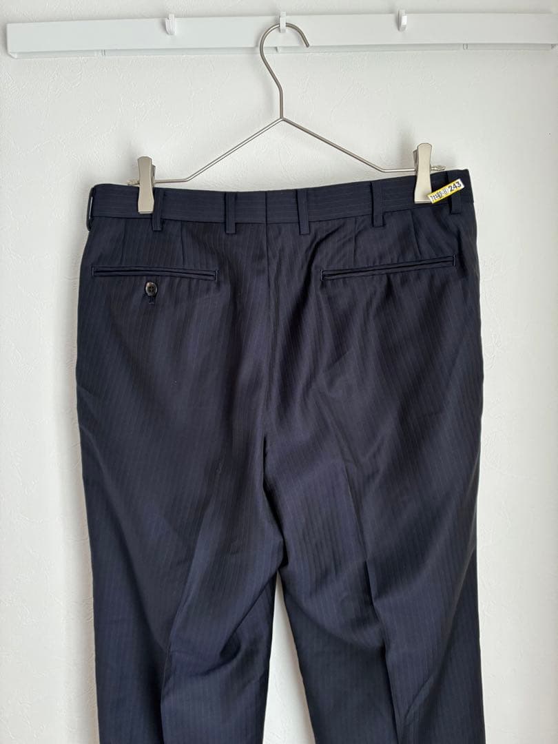 Ermenegildo Zegna ネイビー ストライプ ビジネススーツ　セット