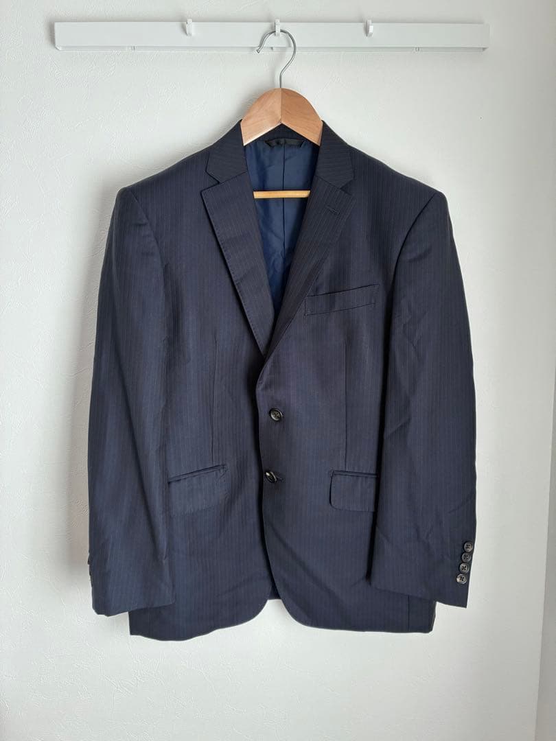 Ermenegildo Zegna ネイビー ストライプ ビジネススーツ　セット