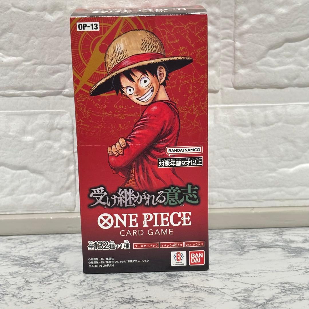 新品・未開封テープ付　ONE PIECE 受け継がれる意志 1BOX
