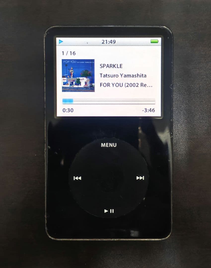 iPod Classic 5.5世代 MA446J 30GB 最高音質