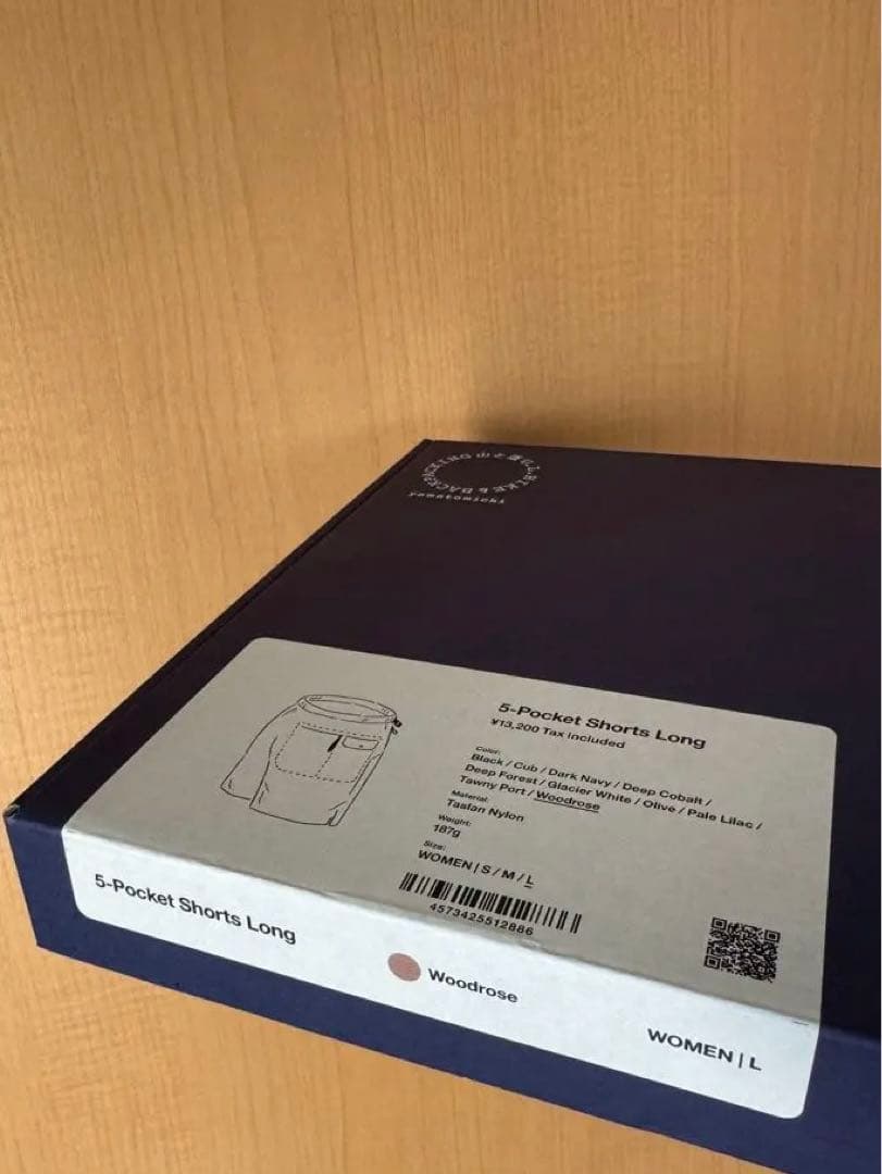 山と道 Women 5Pocket Shorts Long L