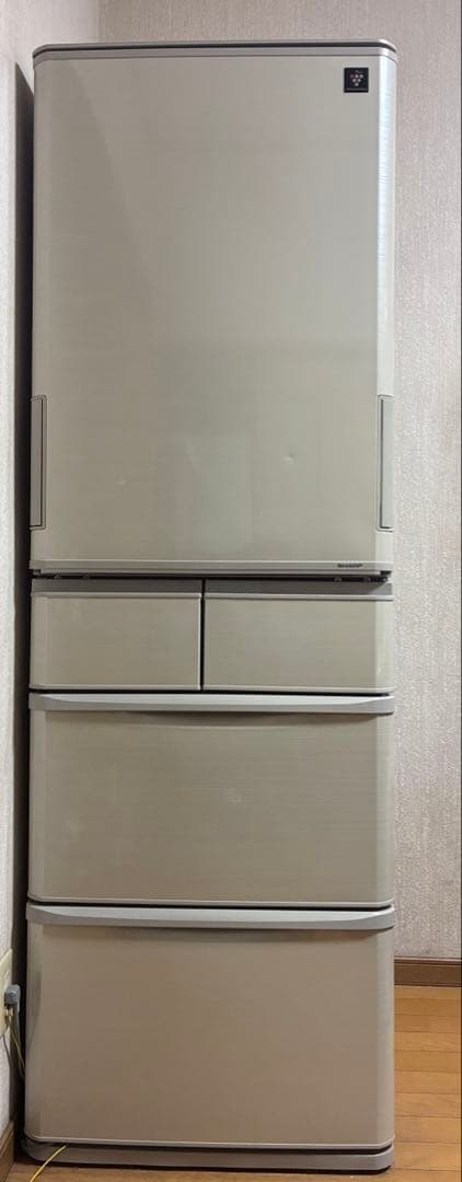 【直接引取り限定】412L シャープ冷蔵庫 SJ-W411F-N