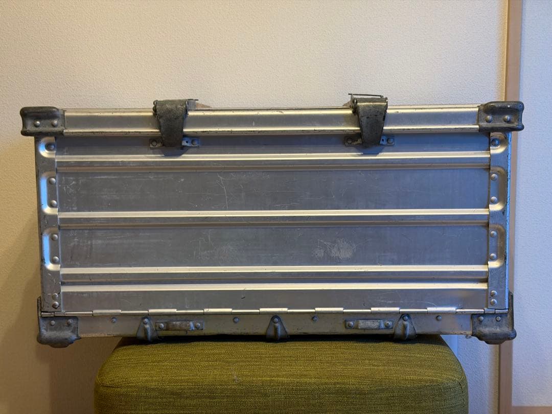 Zarges ビンテージ　折りたたみ式アルミコテナ