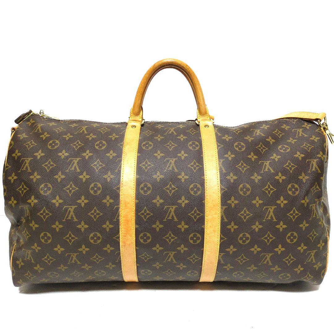 ルイヴィトン モノグラム キーポル バンドリエール55 ショルダーボストンバッグ