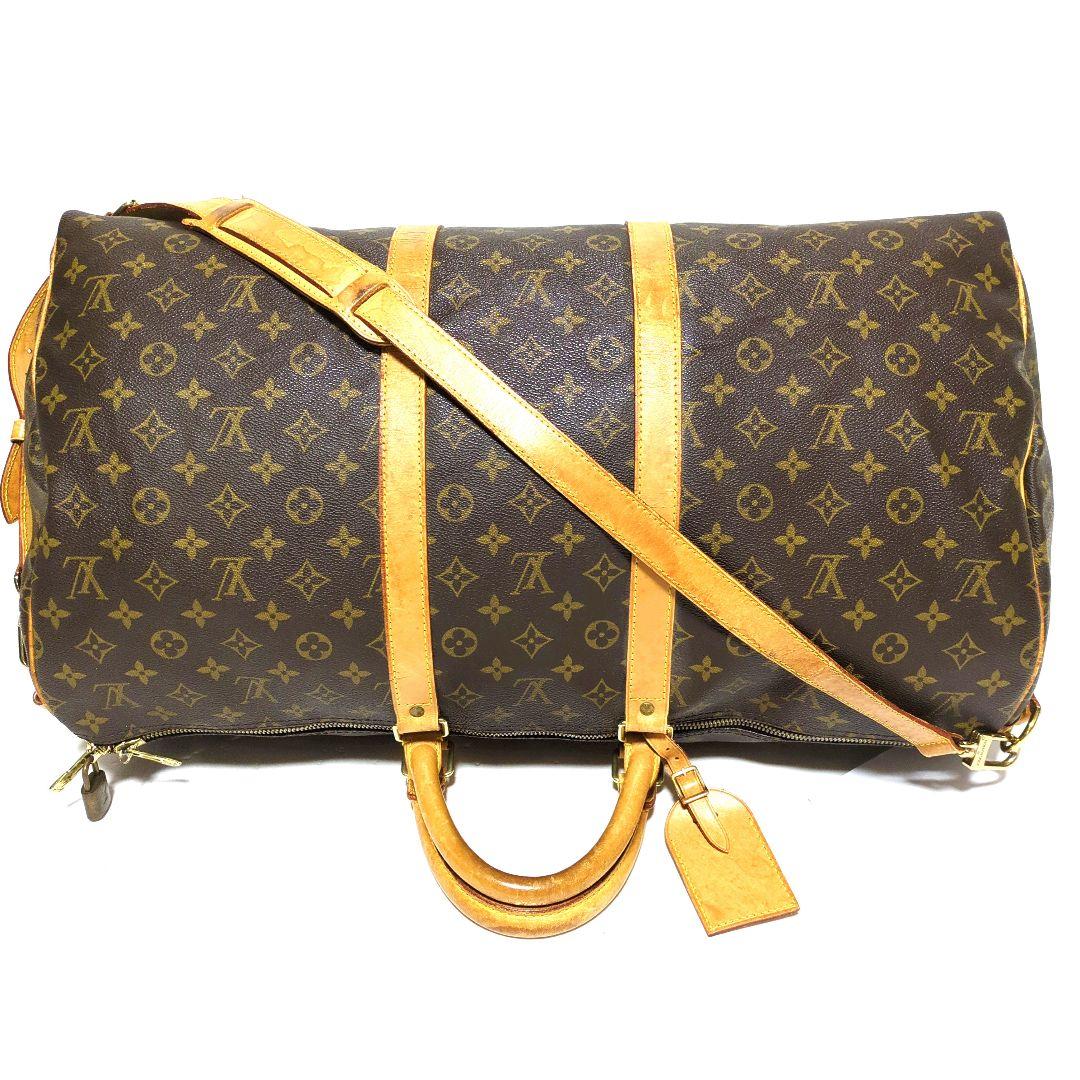 ルイヴィトン モノグラム キーポル バンドリエール55 ショルダーボストンバッグ