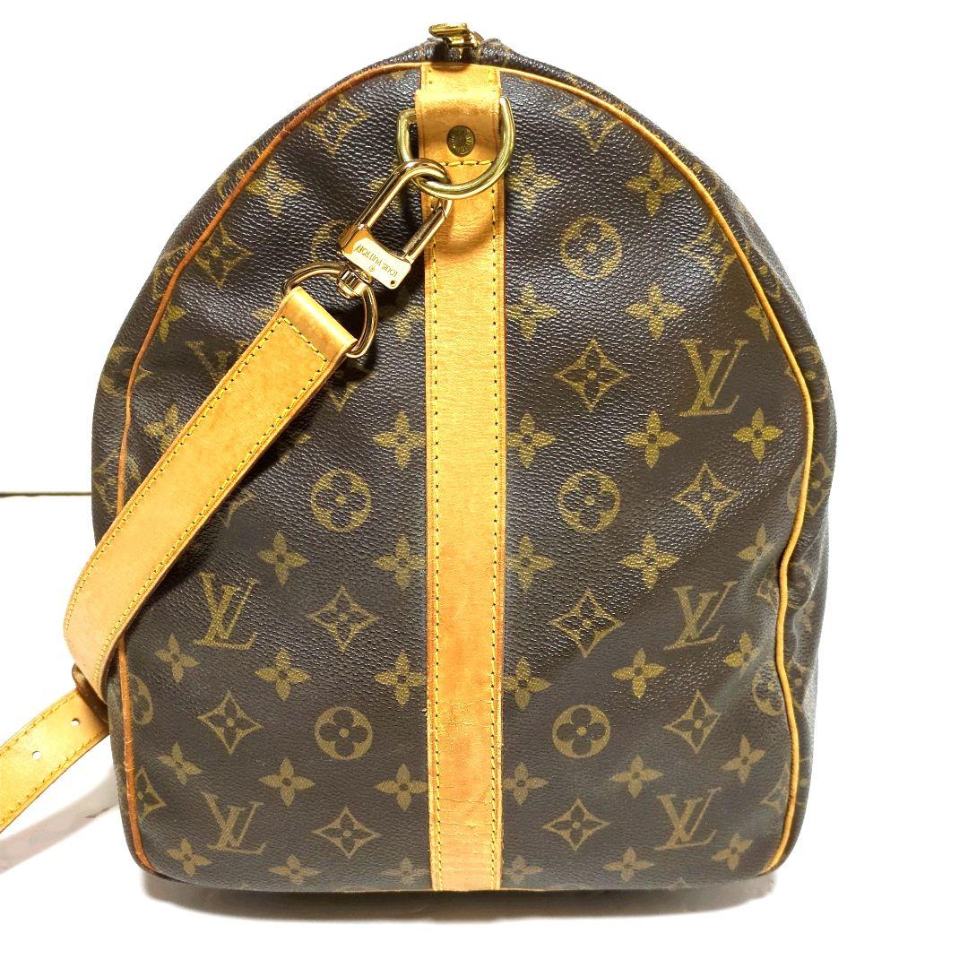 ルイヴィトン モノグラム キーポル バンドリエール55 ショルダーボストンバッグ