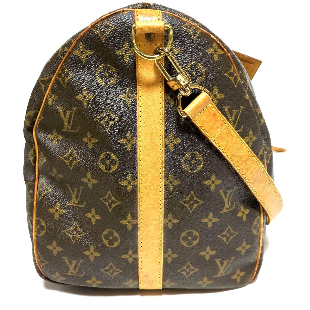 ルイヴィトン モノグラム キーポル バンドリエール55 ショルダーボストンバッグ